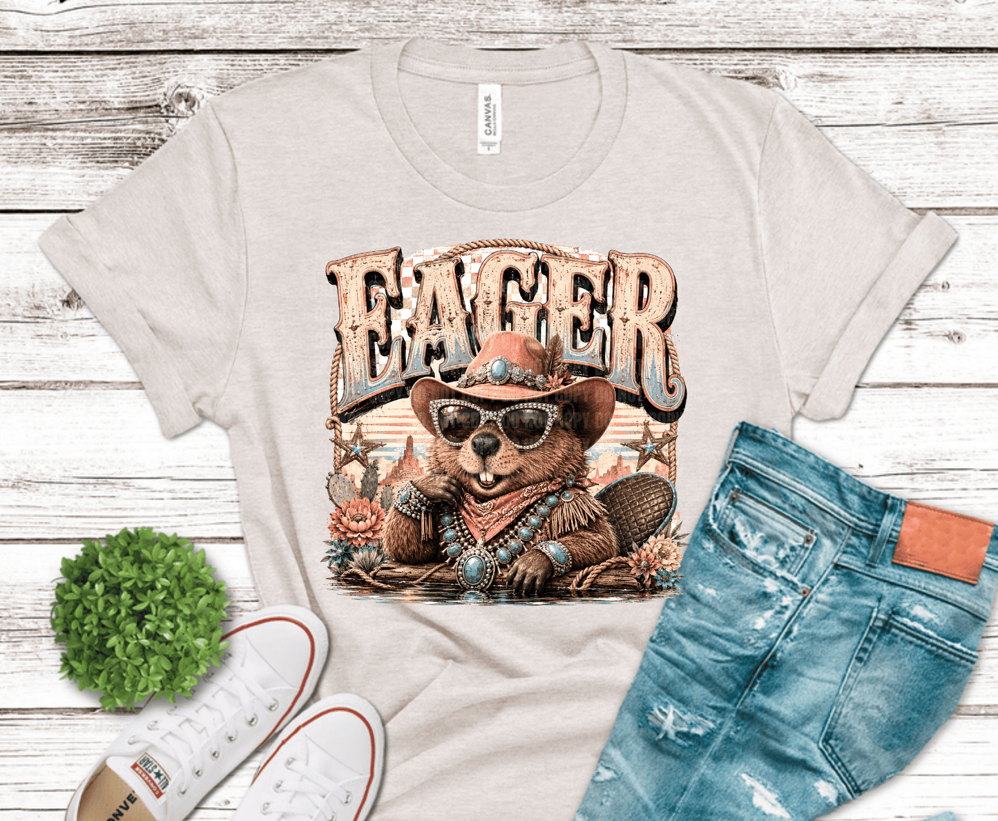 Western Play On Words | Premade DTF Transfer Gang Sheet For Graphic Tees