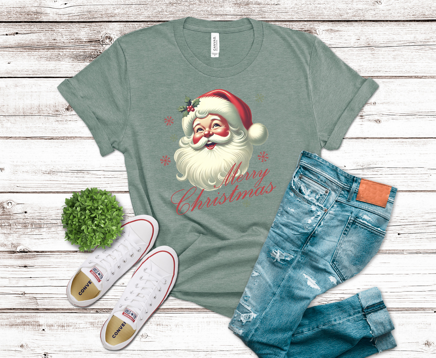Premade DTF Transfer Gang Sheet For Graphic Tees | Vintage Christmas