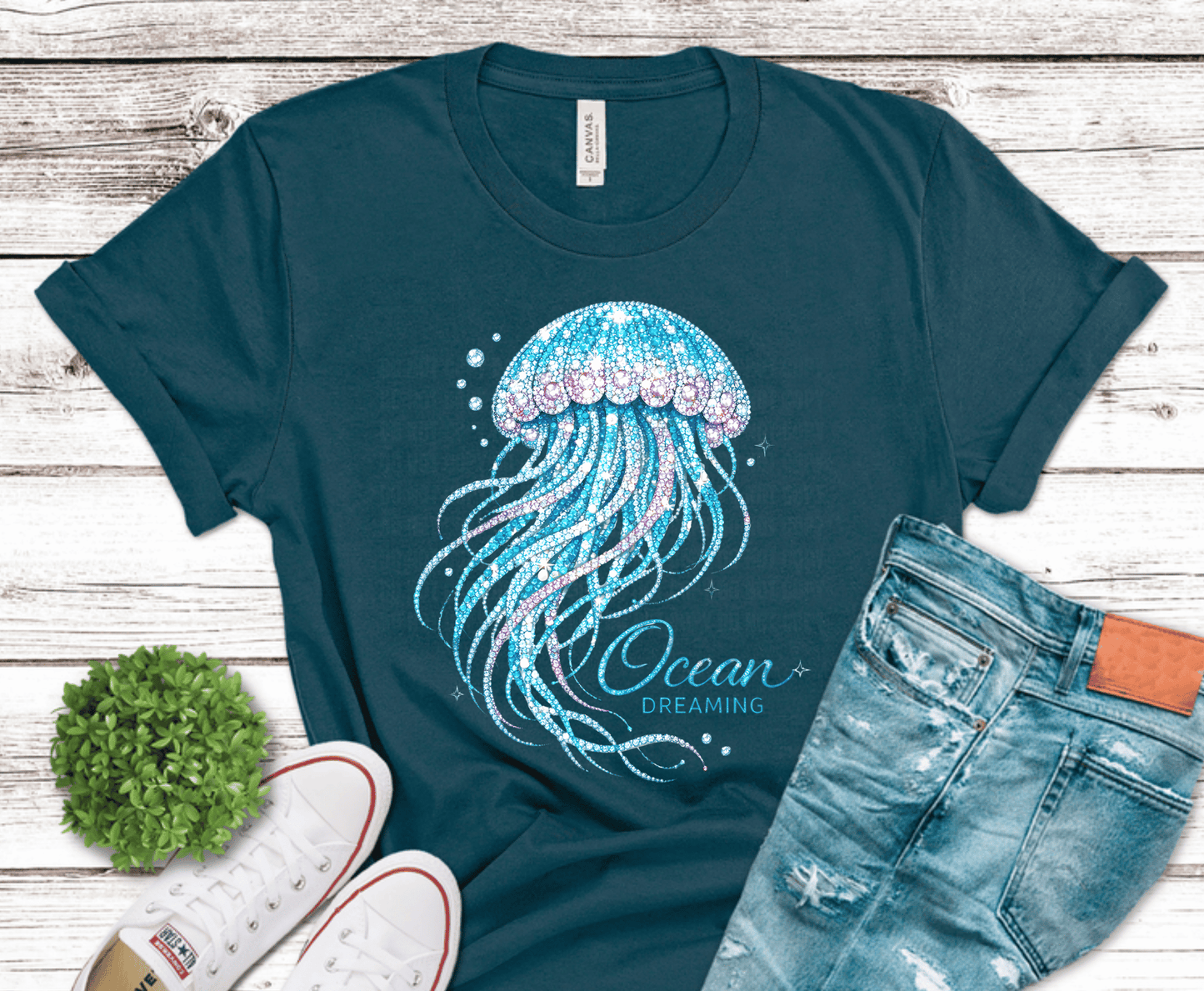Rhinestone Summer | Premade DTF Transfer Gang Sheet For Graphic Tees