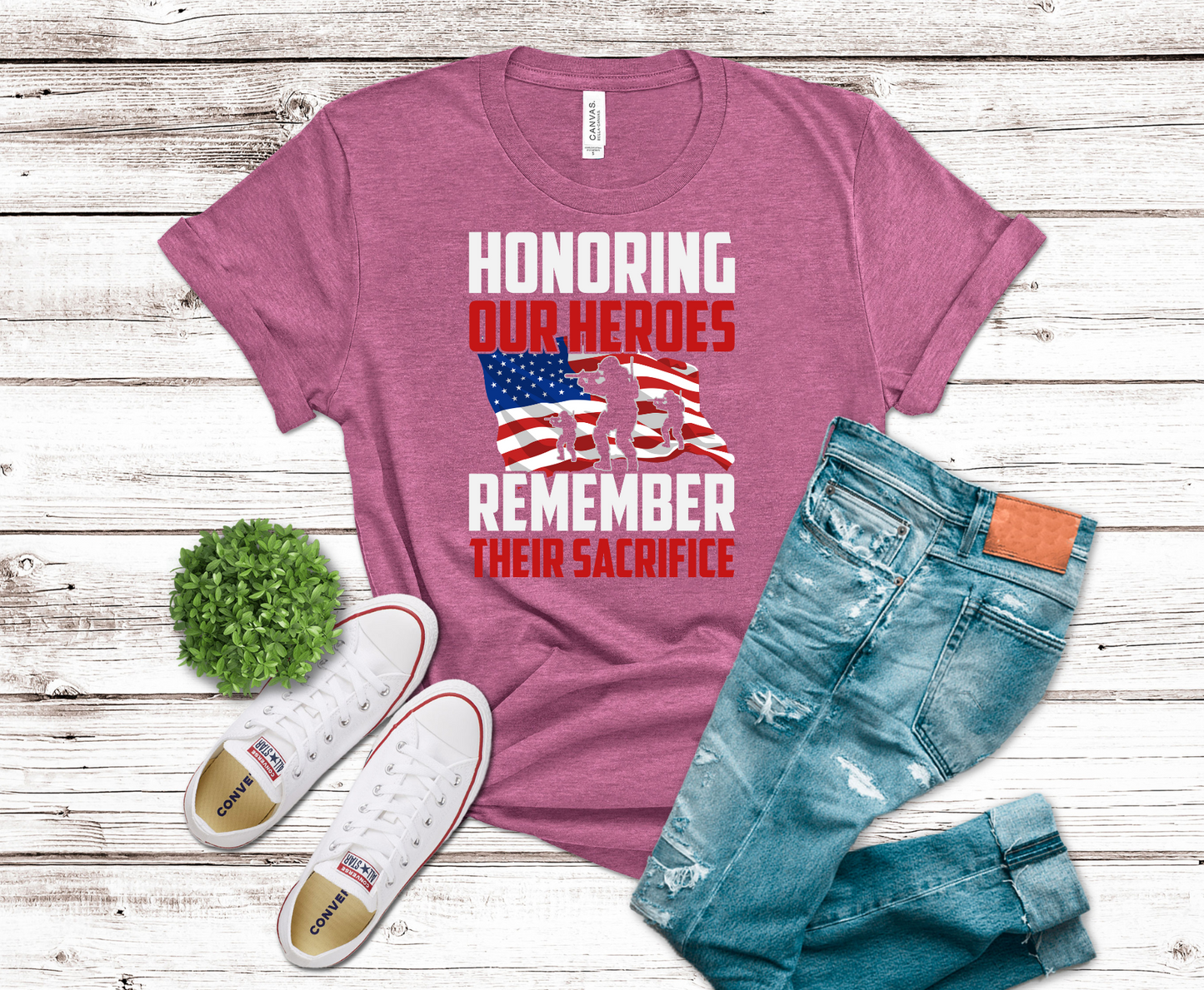 Premade DTF Transfer Gang Sheet For Graphic Tees | Veterans Day