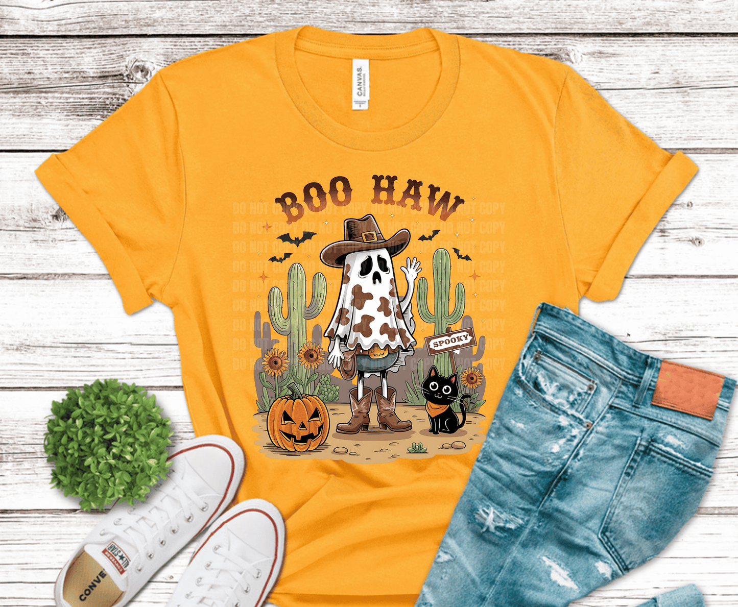 Howdy Halloween | Premade DTF Transfer Gang Sheet For Graphic Tees