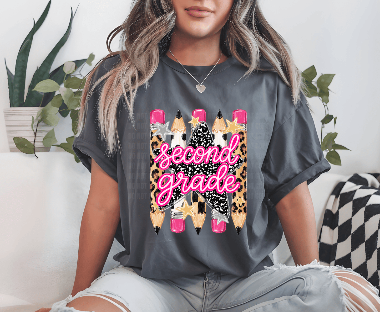Second Grade .4  | Premade DTF Transfer Gang Sheet For Graphic Tees