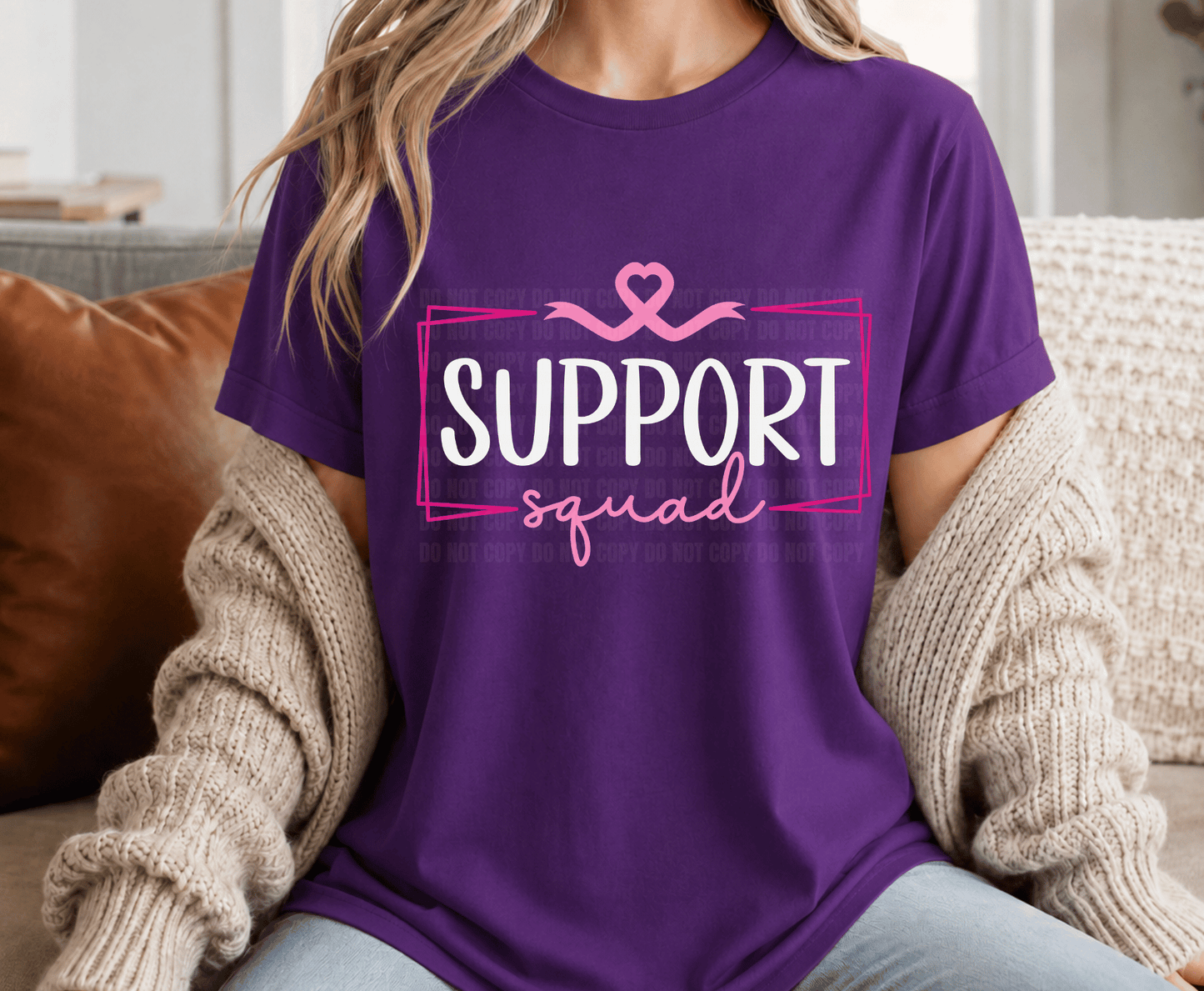 Breast Cancer | Premade DTF Transfer Gang Sheet For Graphic Tees