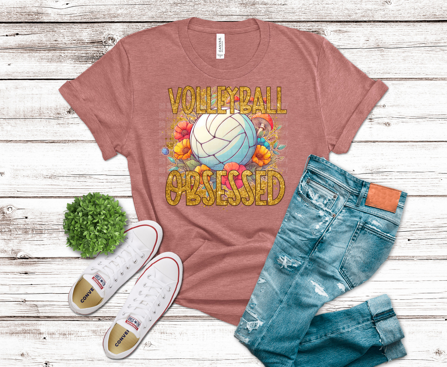 Premade DTF Transfer Gang Sheet For Graphic Tees| Volleyball