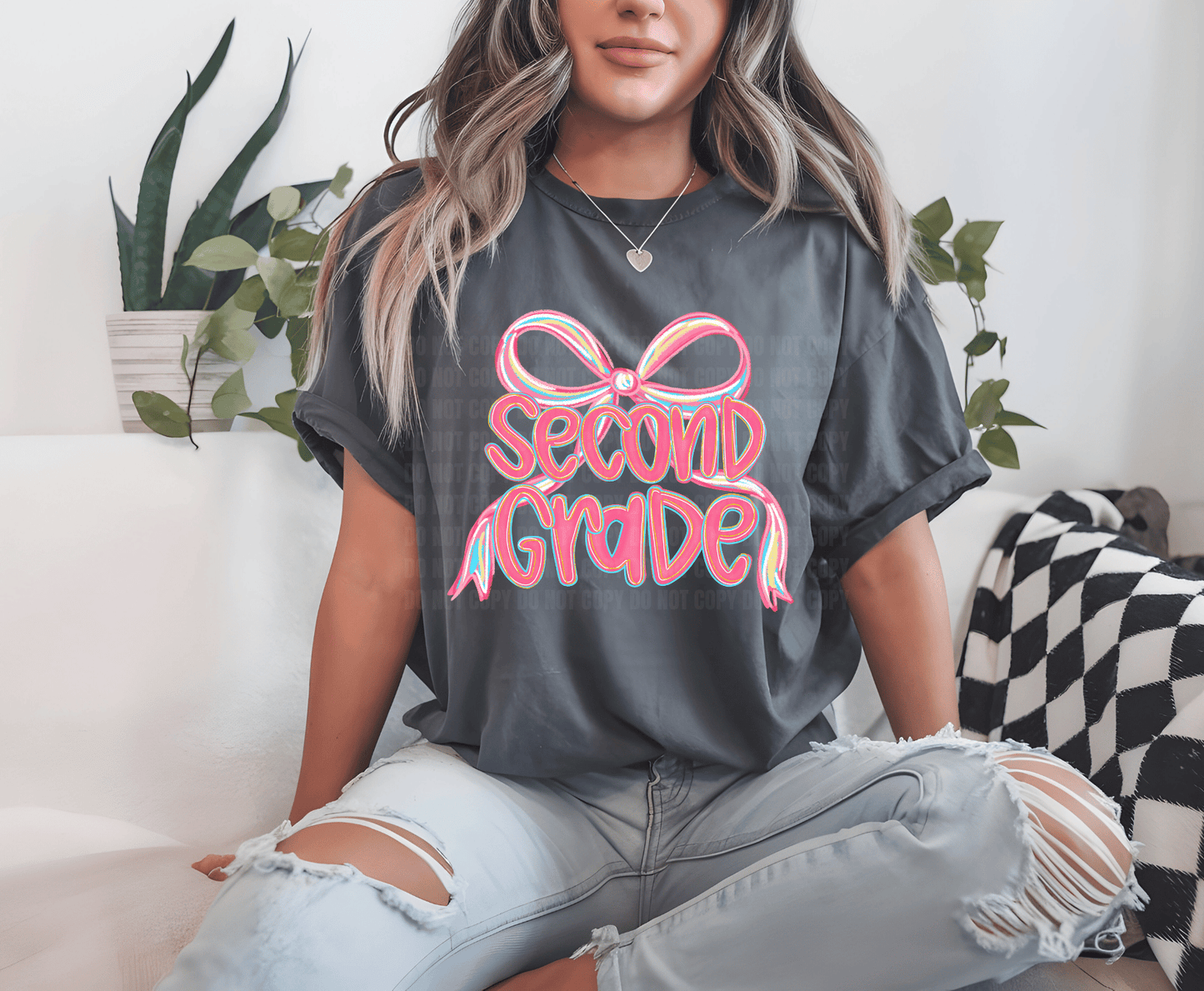 Second Grade | Premade DTF Transfer Gang Sheet For Graphic Tees