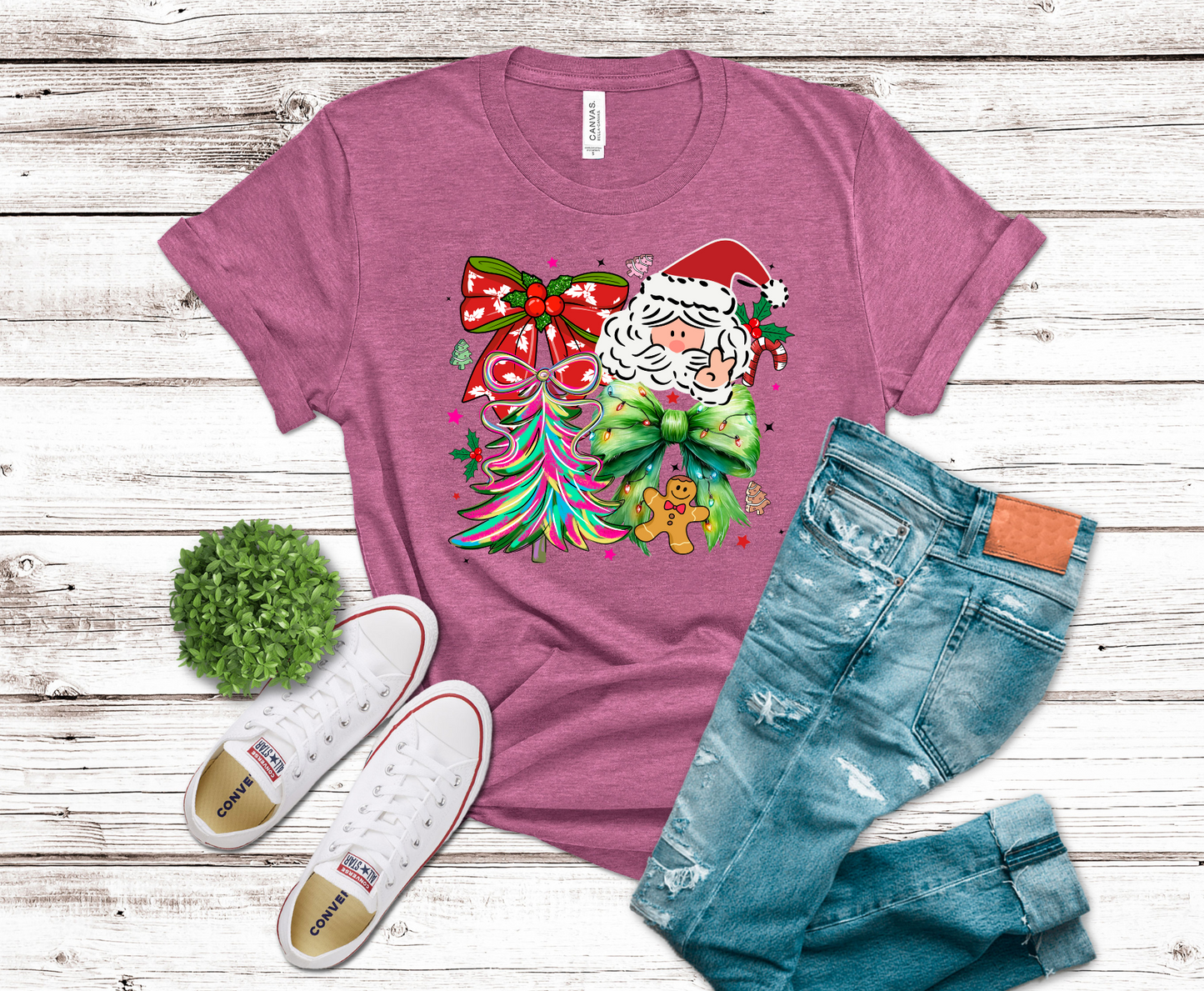 Premade DTF Transfer Gang Sheet For Graphic Tees | Cute Christmas