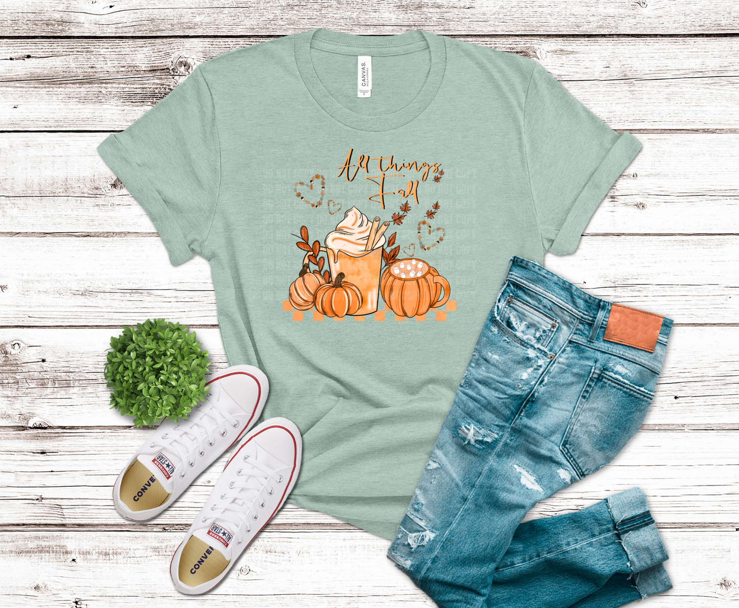 Premade DTF Transfer Gang Sheet For Graphic Tees | Southern Fall