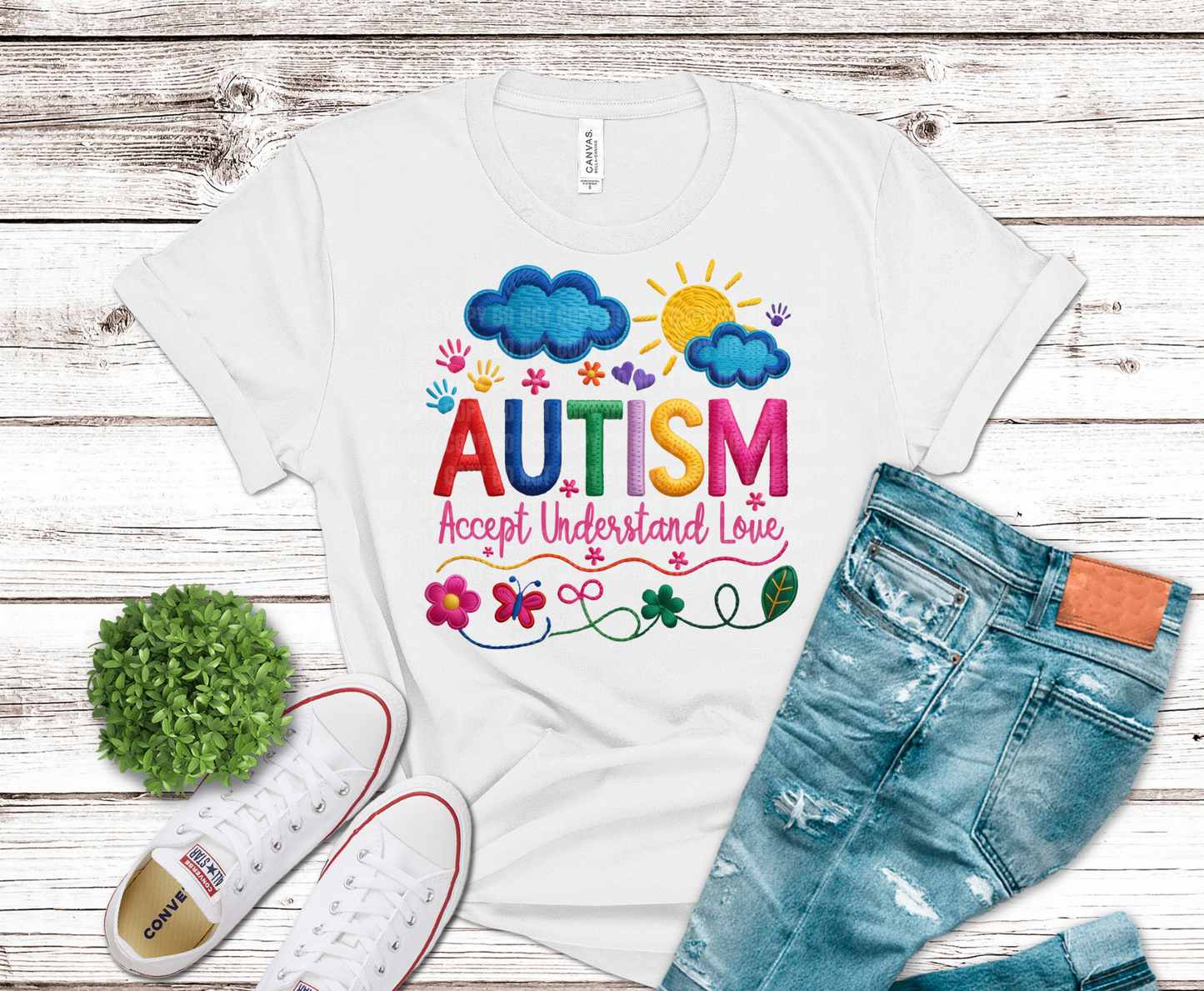 Autism Puzzle | Premade DTF Transfer Gang Sheet For Graphic Tees