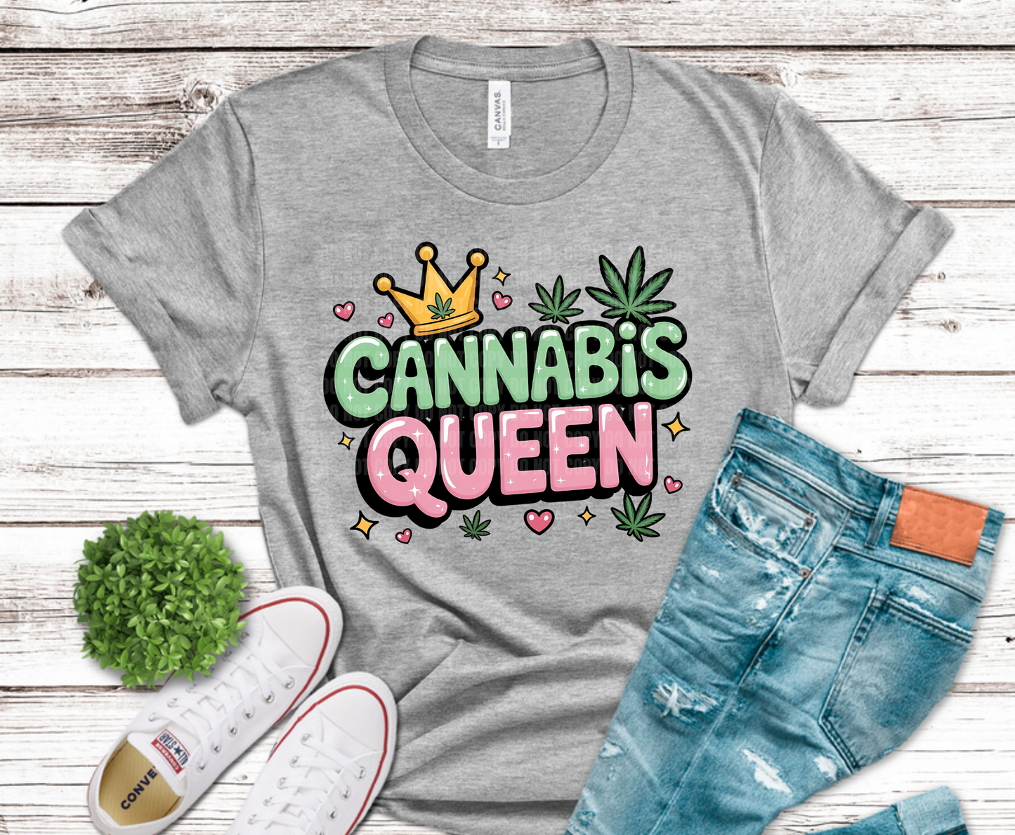 Premade DTF Transfer Gang Sheet For Graphic Tees | 420 Vibes