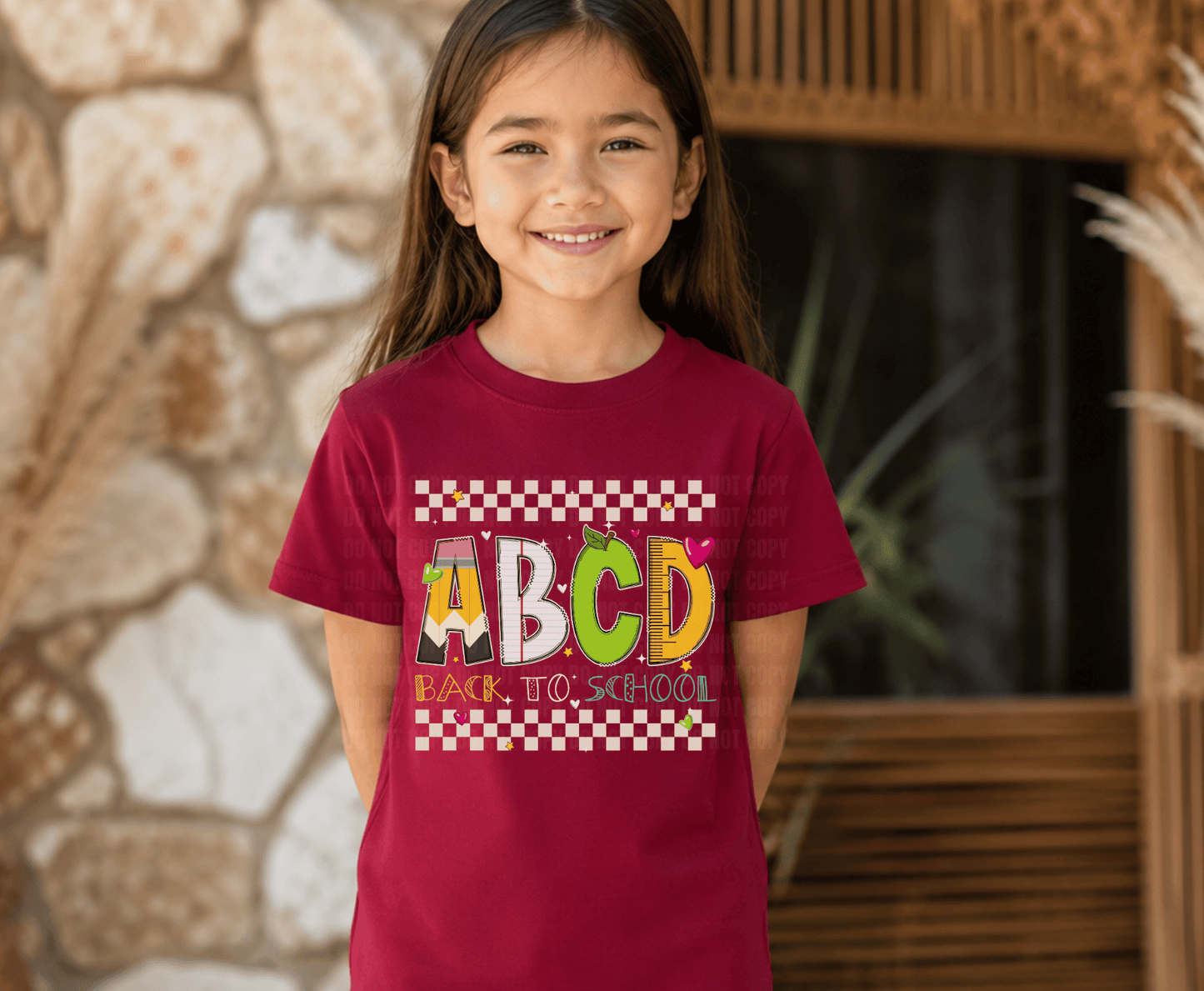 Back To School | Premade DTF Transfer Gang Sheet For Graphic Tees