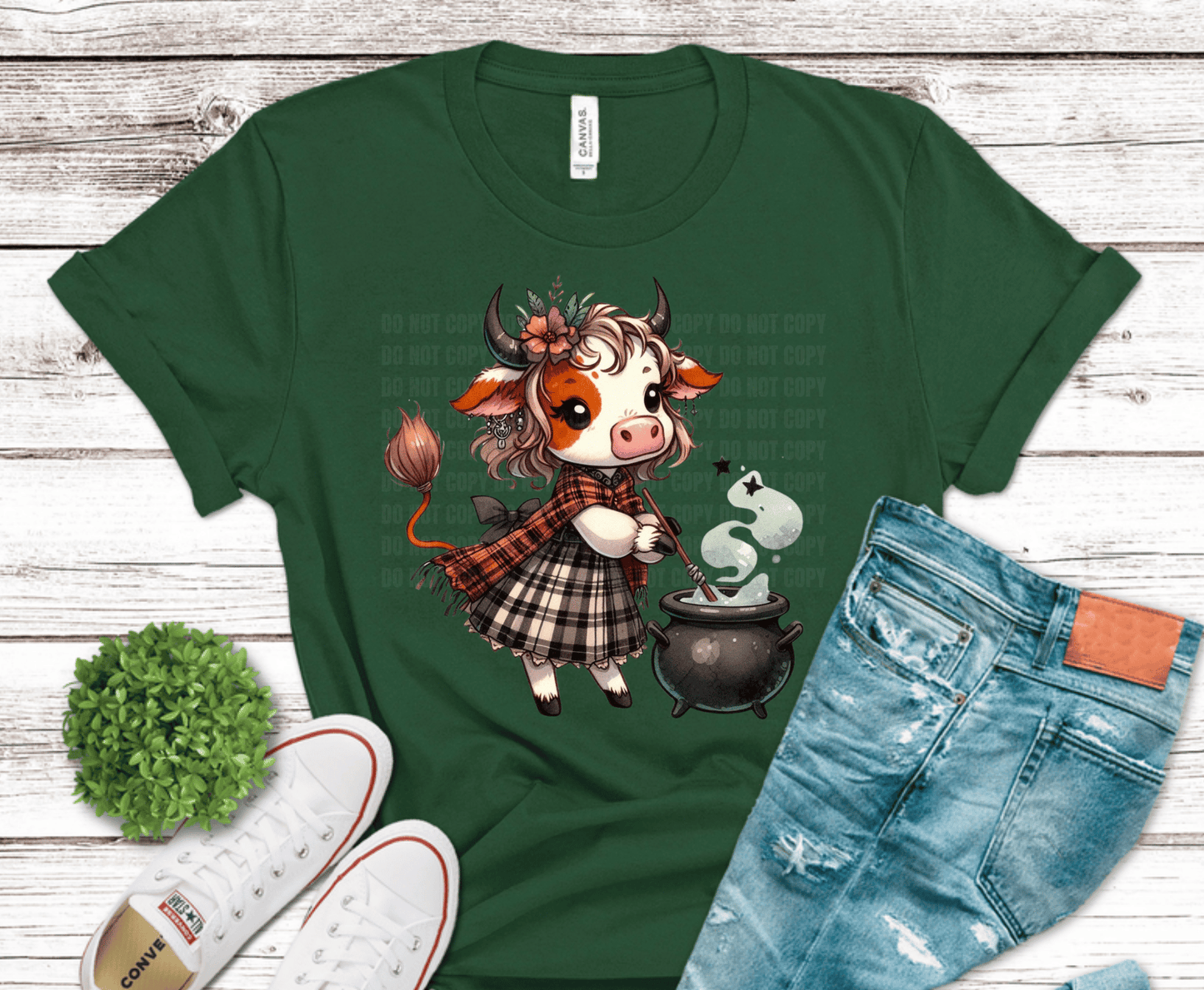 Moo-D Halloween | Premade DTF Transfer Gang Sheet For Graphic Tees