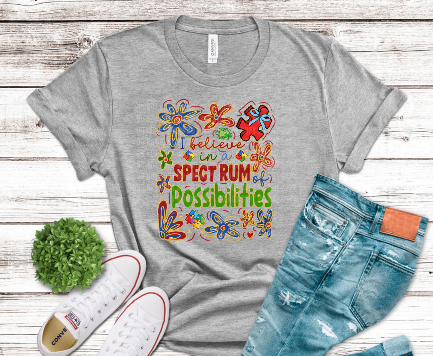 Autism Puzzle | Premade DTF Transfer Gang Sheet For Graphic Tees