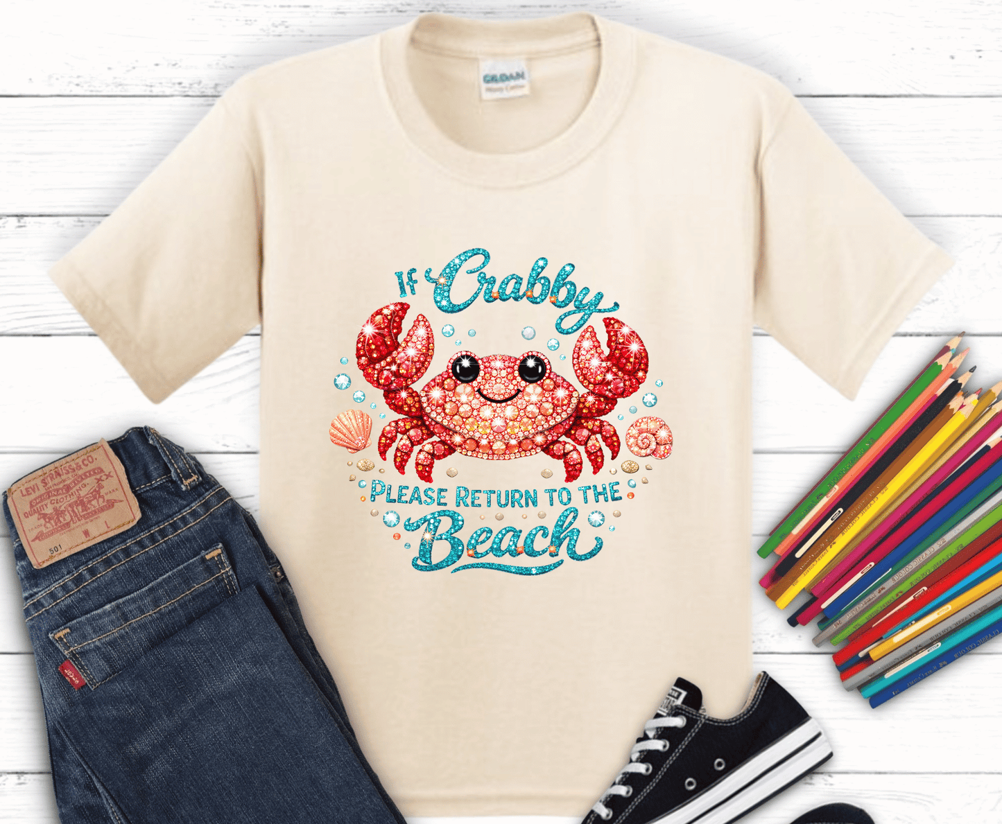 Youth Summer | Premade DTF Transfer Gang Sheet For Graphic Tees