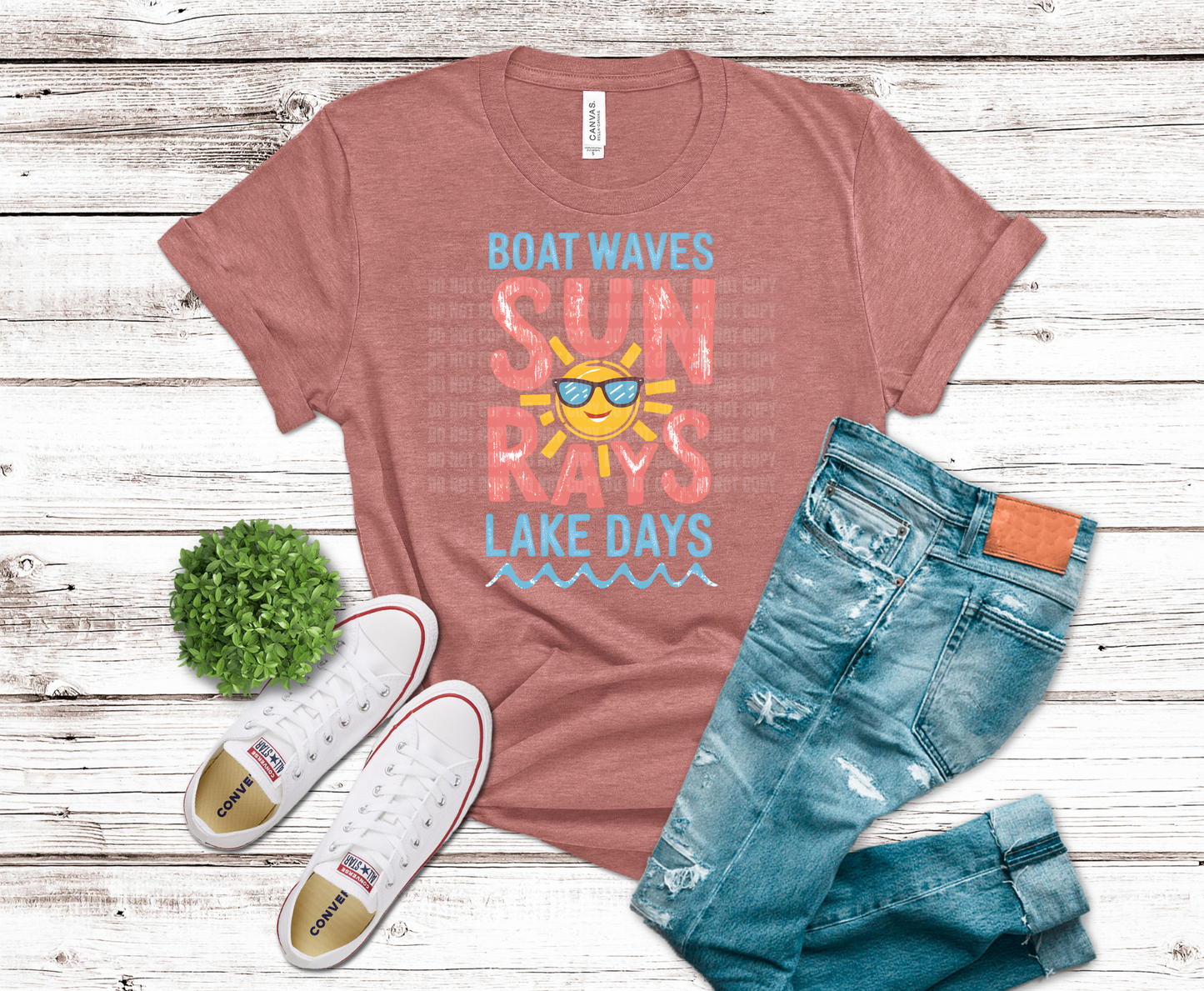 Premade DTF Transfer Gang Sheet For Graphic Tees | Lake
