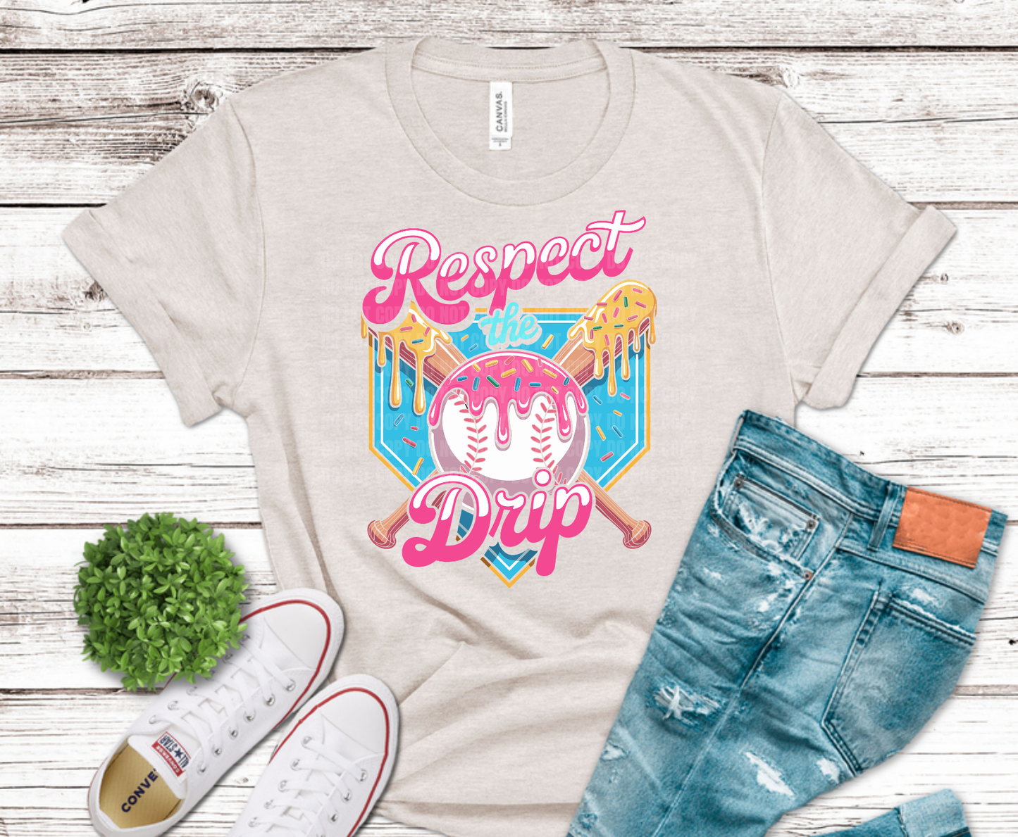 Baseball Drip | Premade DTF Transfer Gang Sheet For Graphic Tees