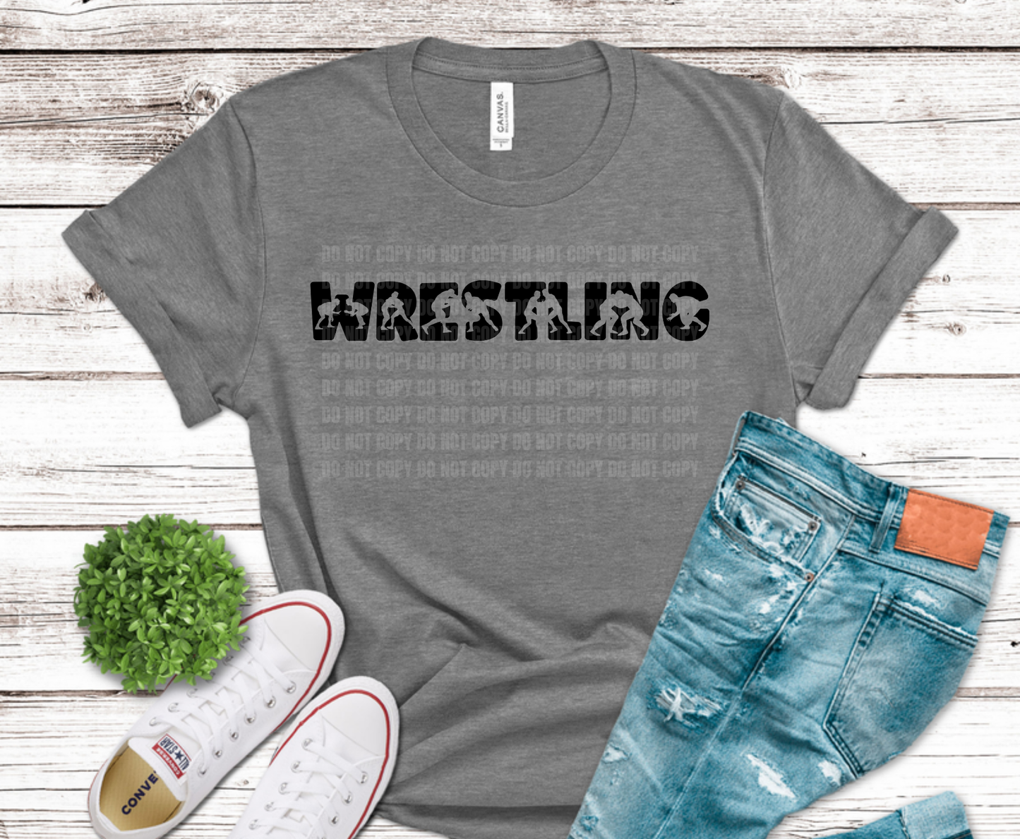 Premade DTF Transfer Gang Sheet For Graphic Tees | Wrestling