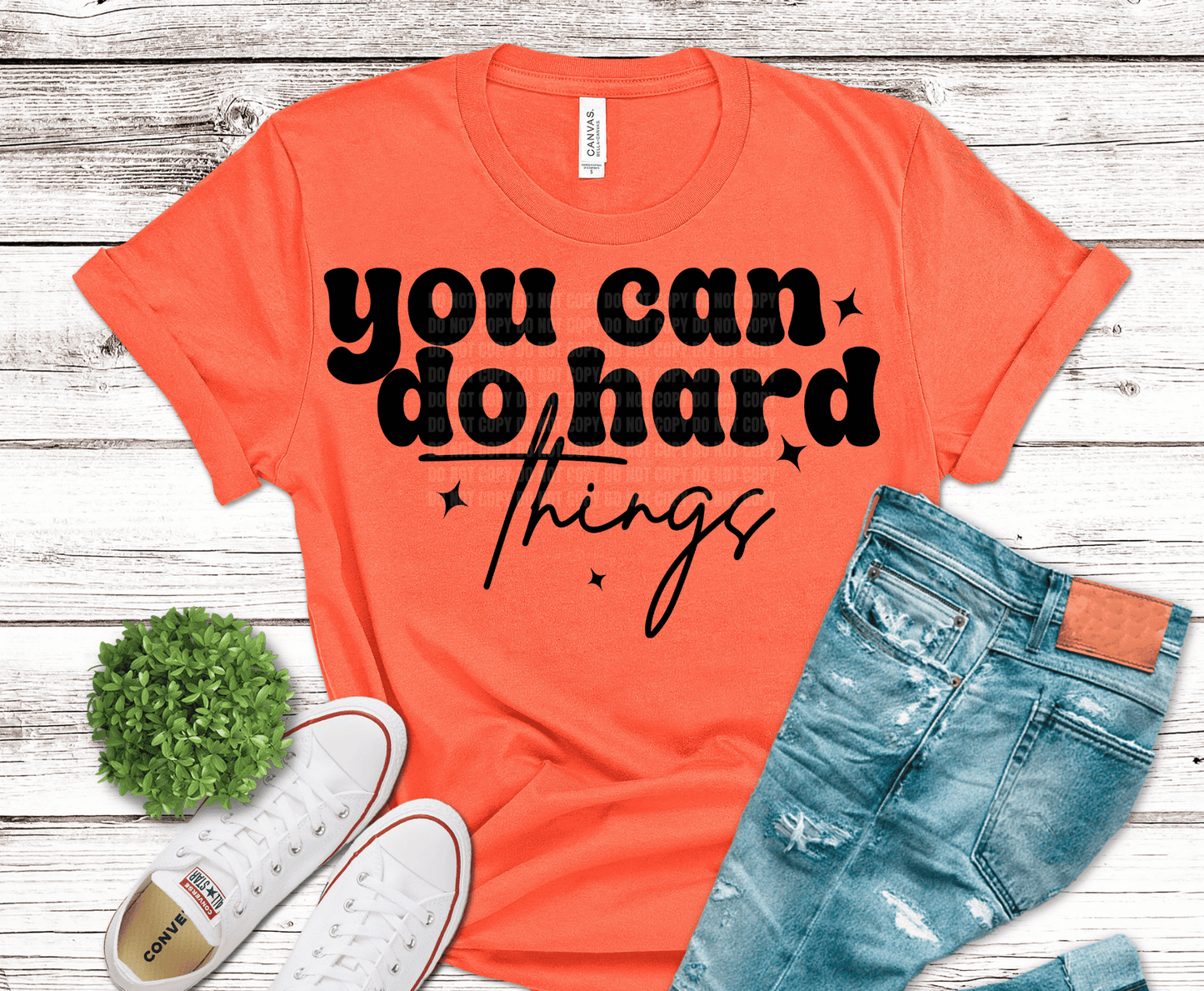 Premade DTF Transfer Gang Sheet For Graphic Tees | Motivational