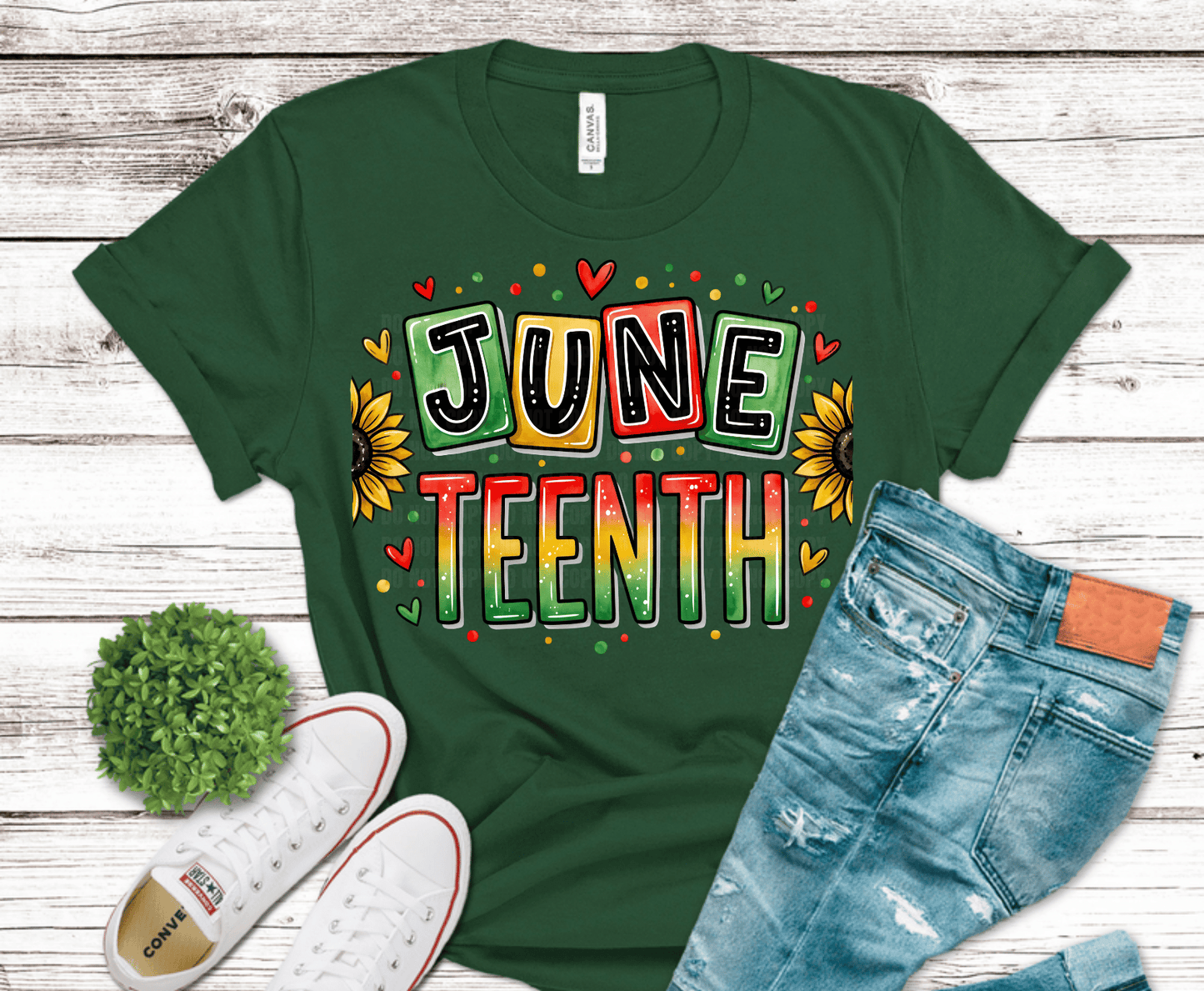 Juneteenth | Premade DTF Transfer Gang Sheet For Graphic Tees