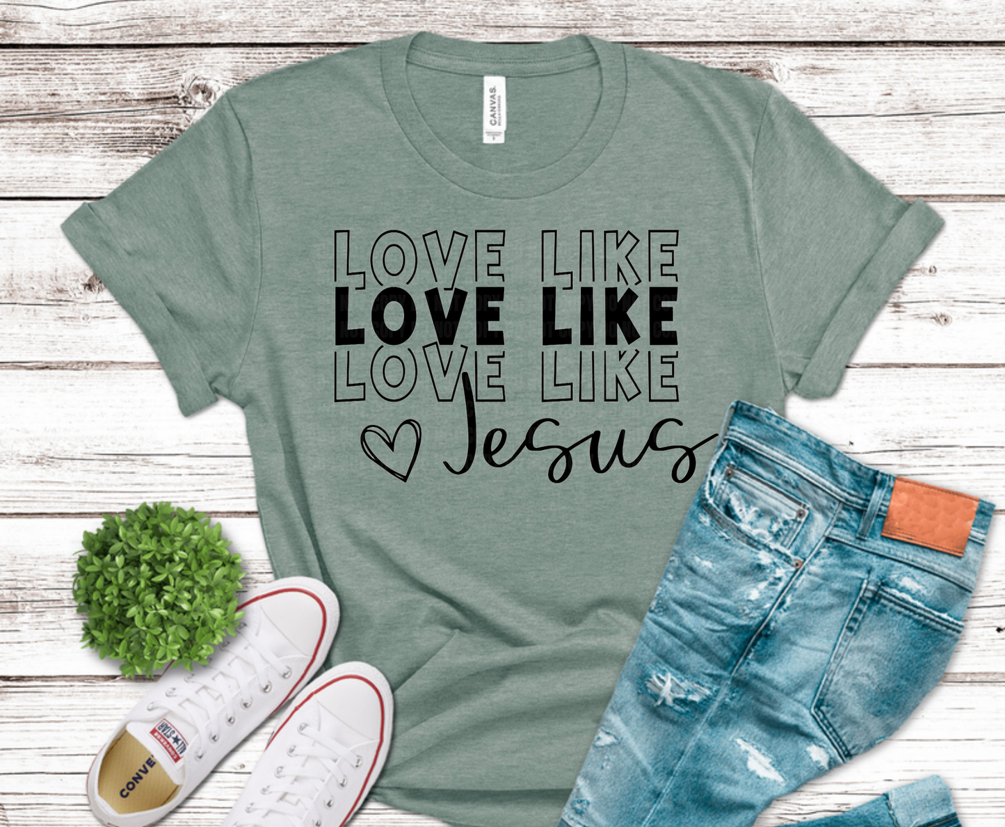 This Heifer Loves Jesus  | Premade DTF Transfer Gang Sheet For Graphic Tees