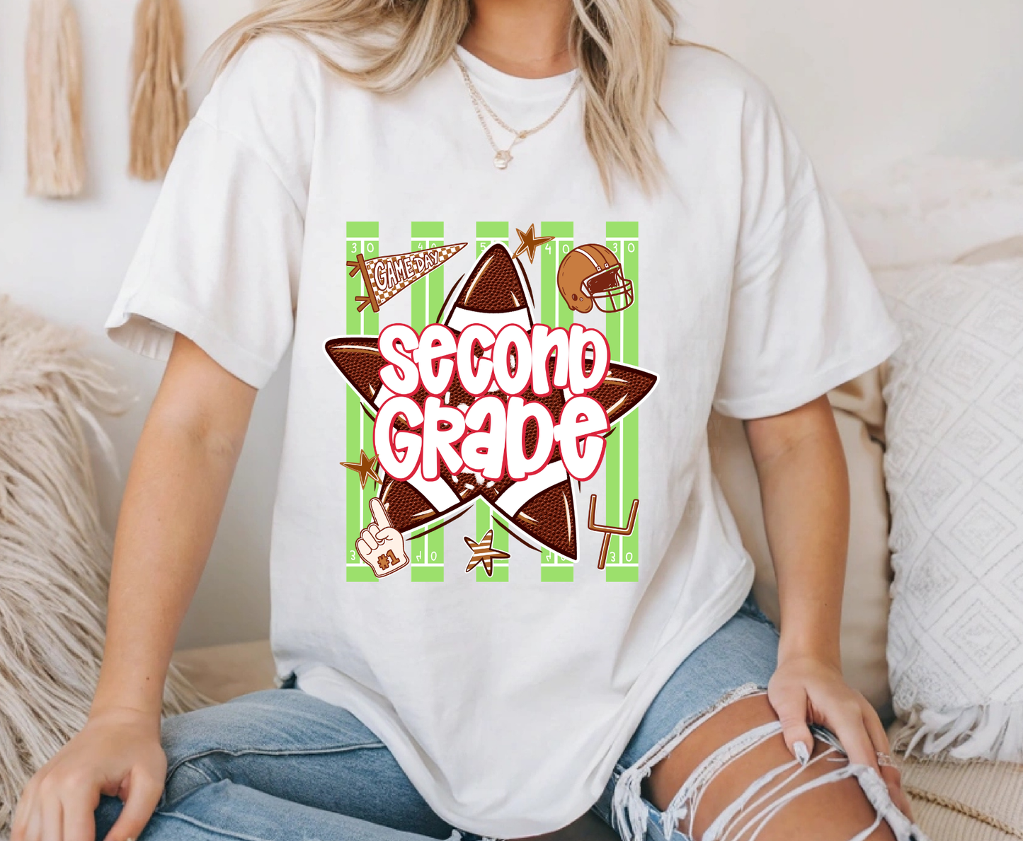 Second Grade .2  | Premade DTF Transfer Gang Sheet For Graphic Tees