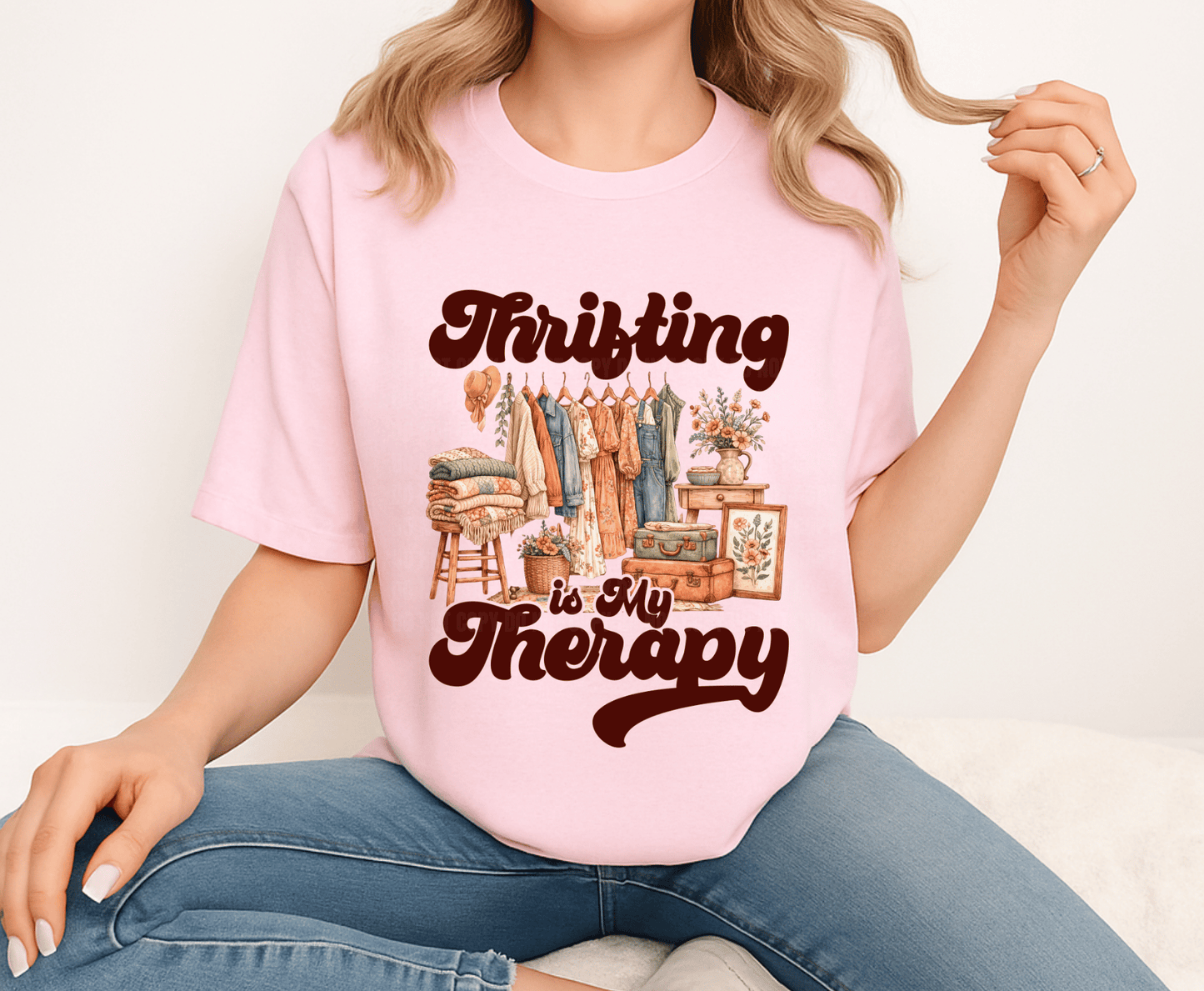 Thrifting | Premade DTF Transfer Gang Sheet For Graphic Tees