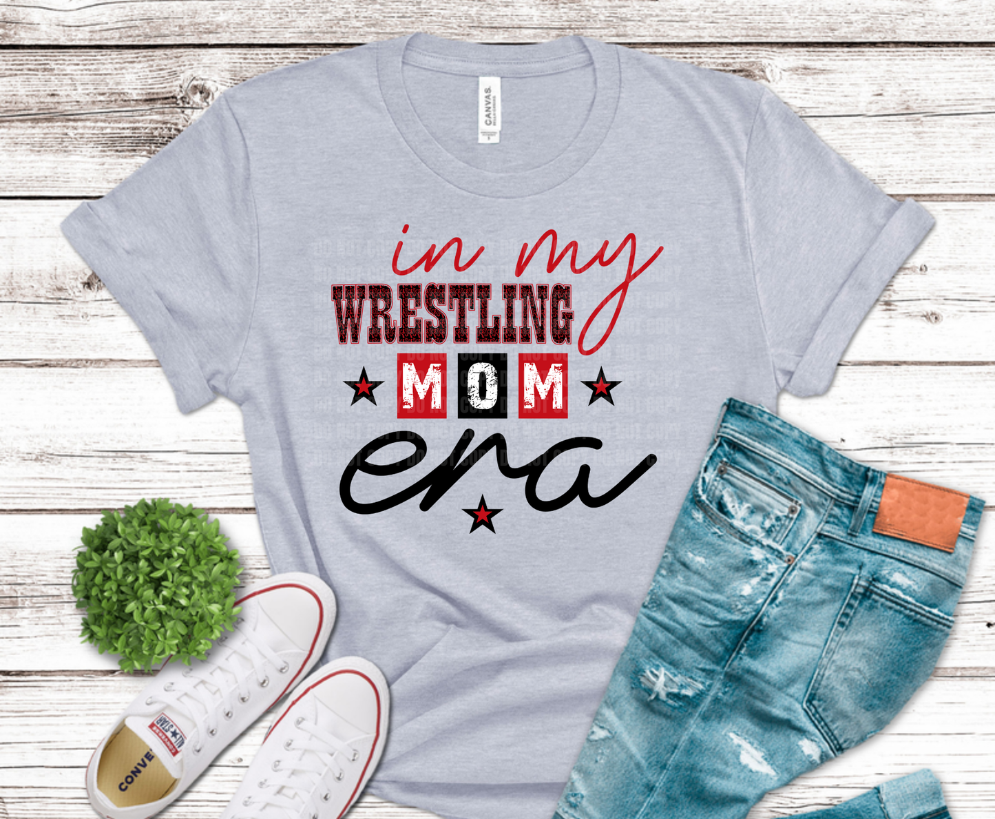 Premade DTF Transfer Gang Sheet For Graphic Tees | Wrestling