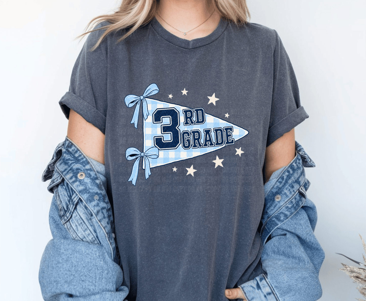 Third Grade .4 | Premade DTF Transfer Gang Sheet For Graphic Tees
