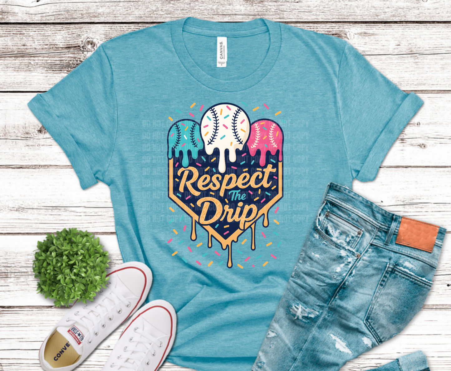 Baseball Drip | Premade DTF Transfer Gang Sheet For Graphic Tees
