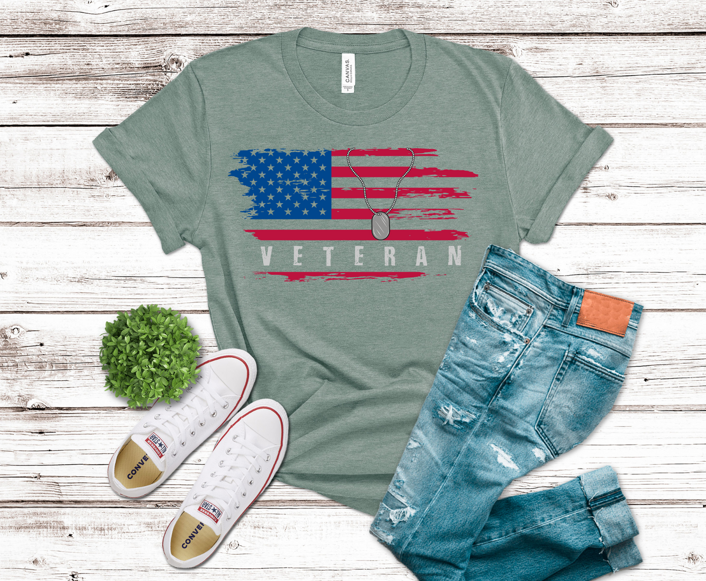Premade DTF Transfer Gang Sheet For Graphic Tees | Veterans Day