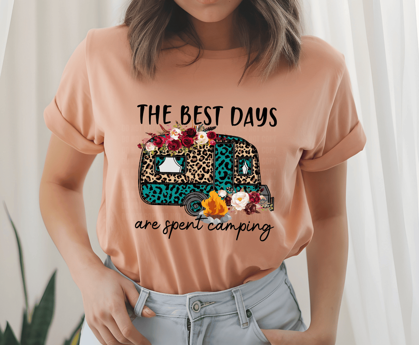Camping Colors | Premade DTF Transfer Gang Sheet For Graphic Tees