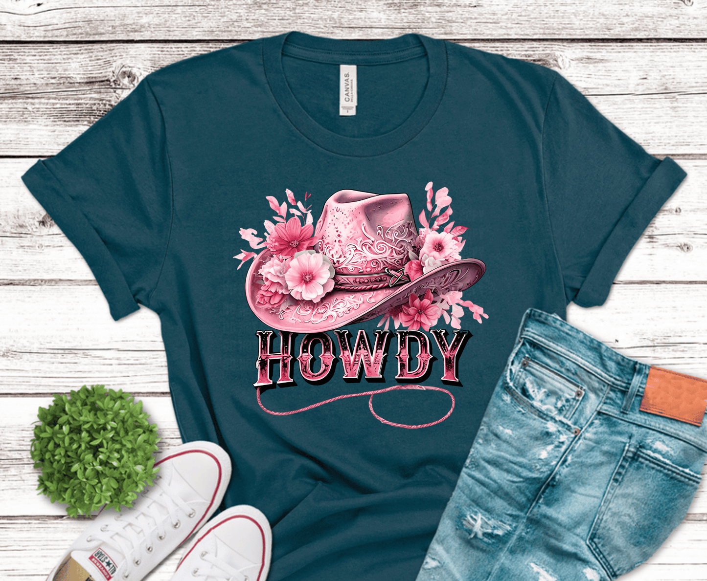 Pink Cowgirl | Premade DTF Transfer Gang Sheet For Graphic Tees