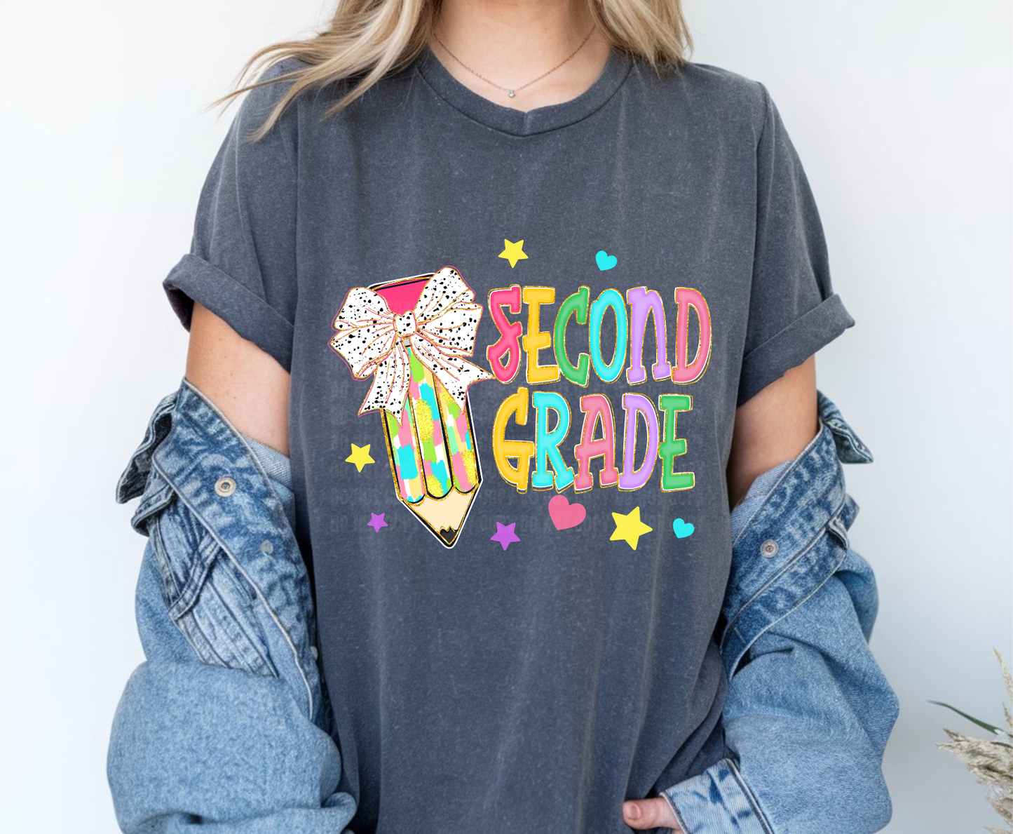 Second Grade .2  | Premade DTF Transfer Gang Sheet For Graphic Tees