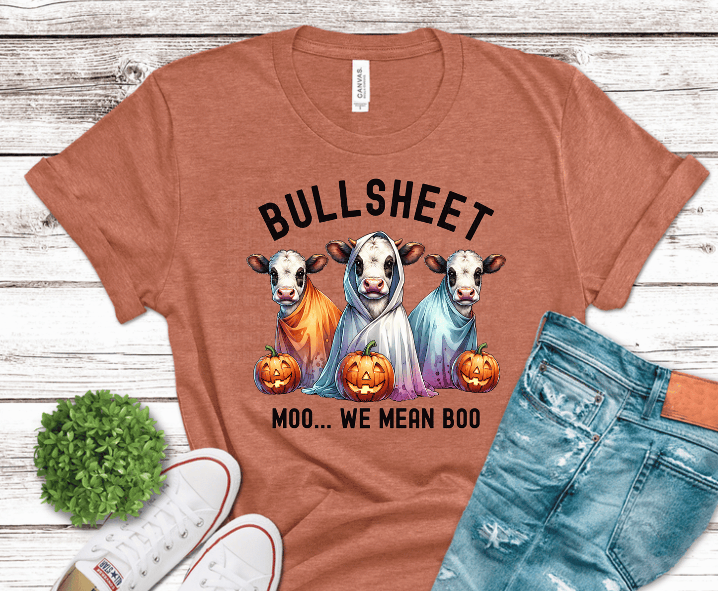 Moo-D Halloween | Premade DTF Transfer Gang Sheet For Graphic Tees