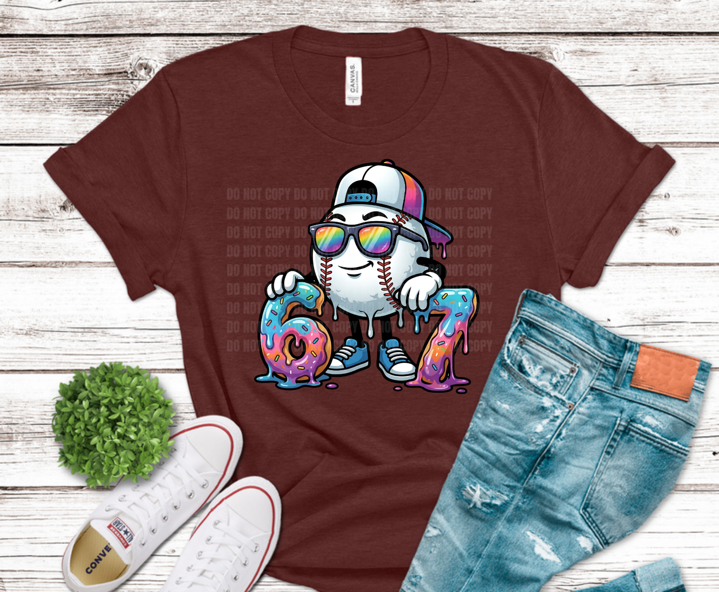 Baseball Drip | Premade DTF Transfer Gang Sheet For Graphic Tees