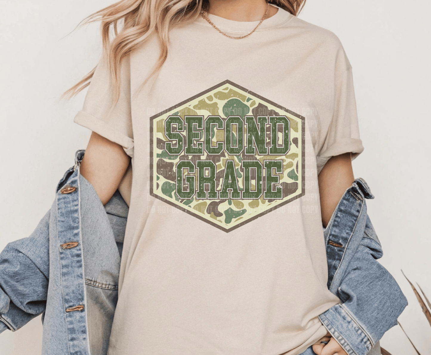 Second Grade | Premade DTF Transfer Gang Sheet For Graphic Tees