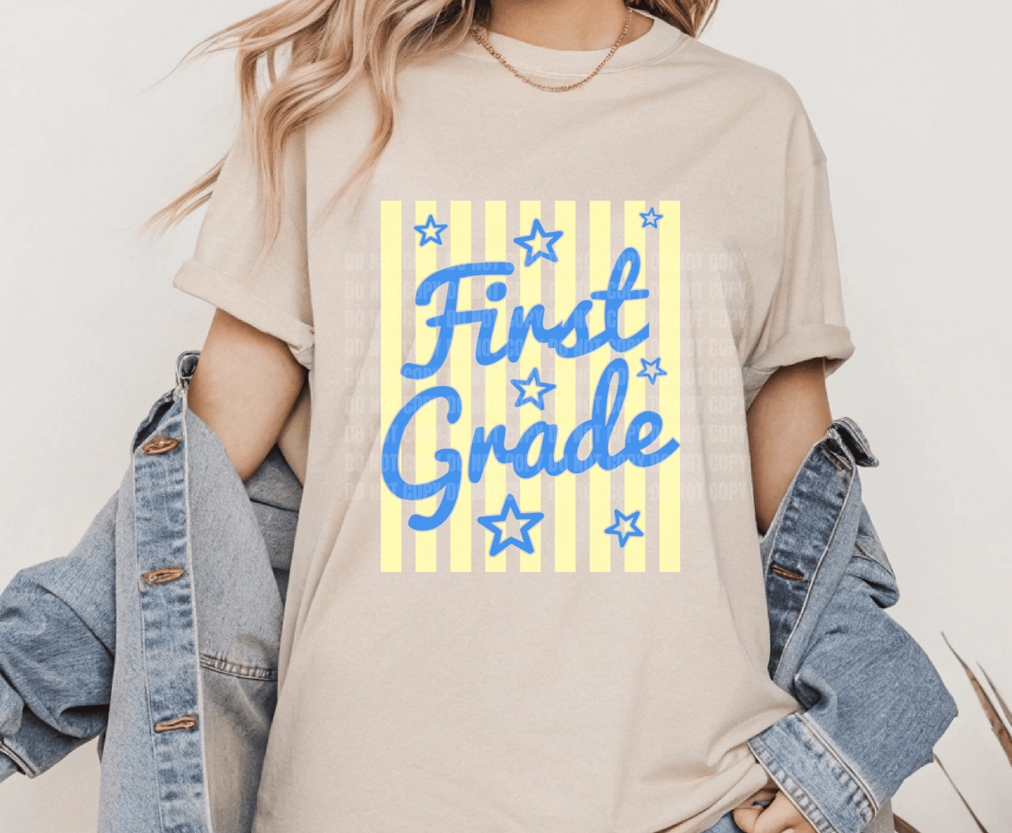 First Grade .4  | Premade DTF Transfer Gang Sheet For Graphic Tees