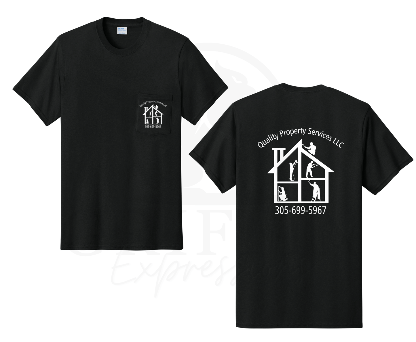 Quality Property Services | Pocket Tee