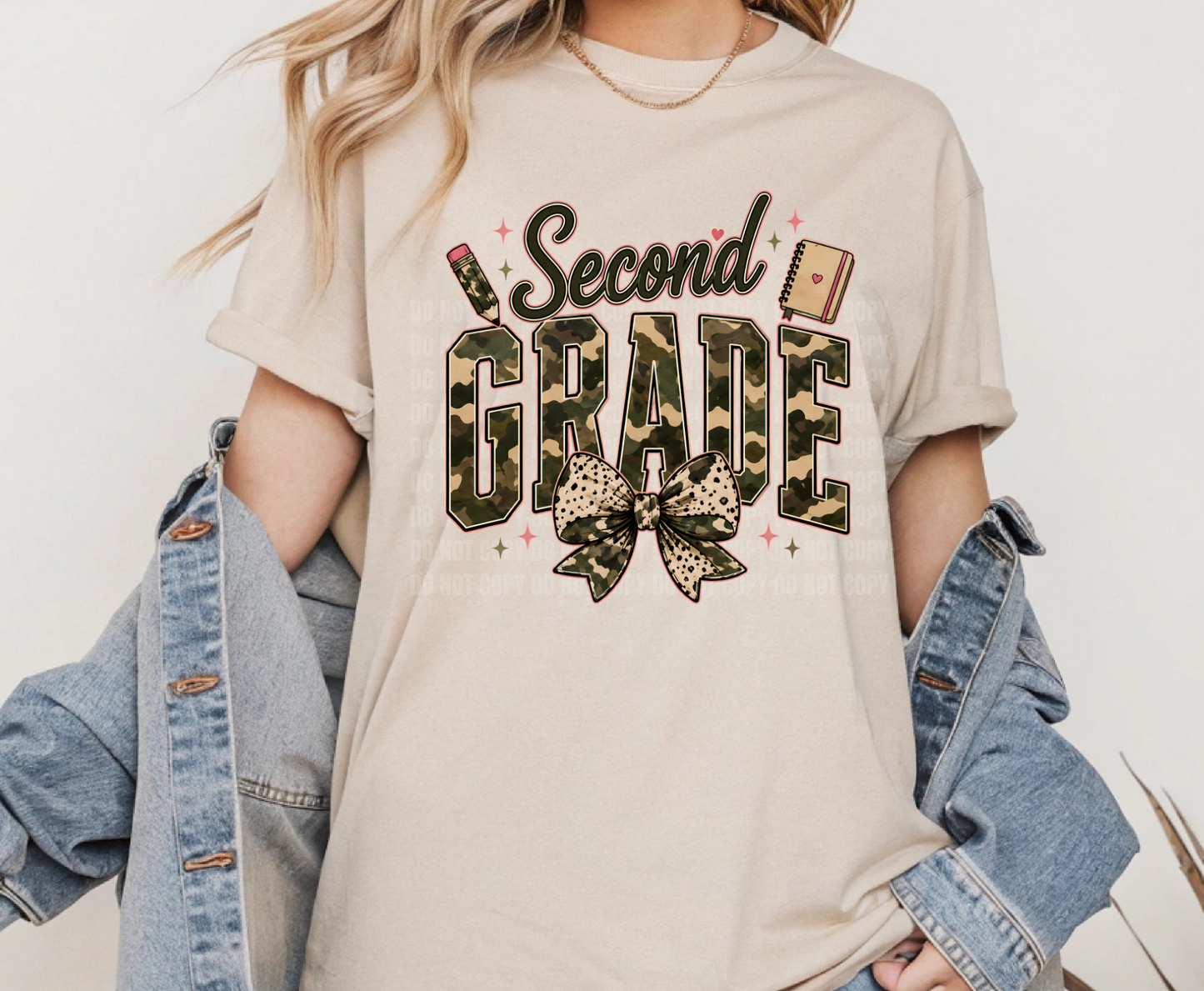 Second Grade .2  | Premade DTF Transfer Gang Sheet For Graphic Tees