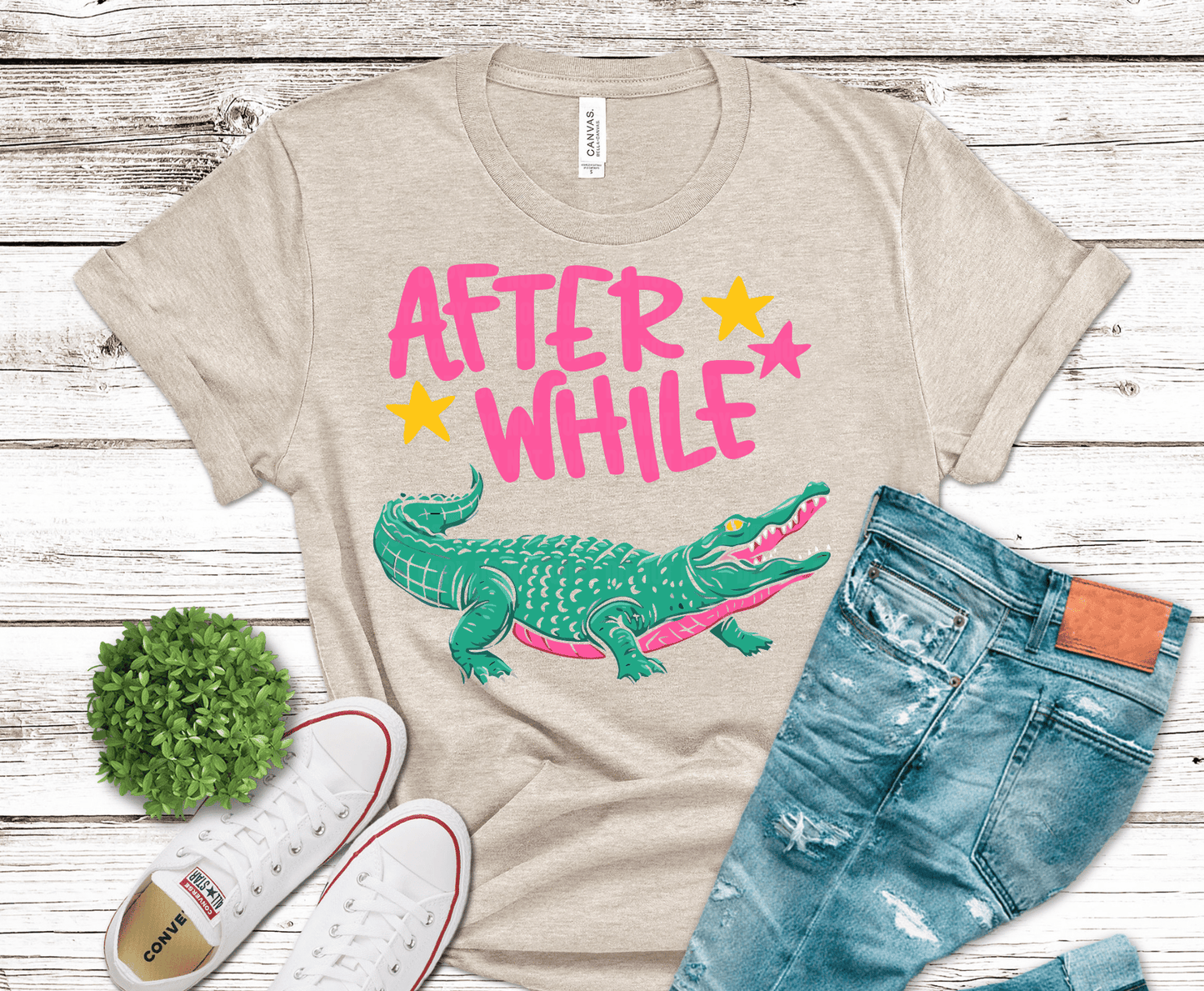Later Gator | Premade DTF Transfer Gang Sheet For Graphic Tees