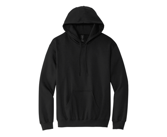 Gildan® Softstyle® Pullover Hooded Sweatshirt | Black
