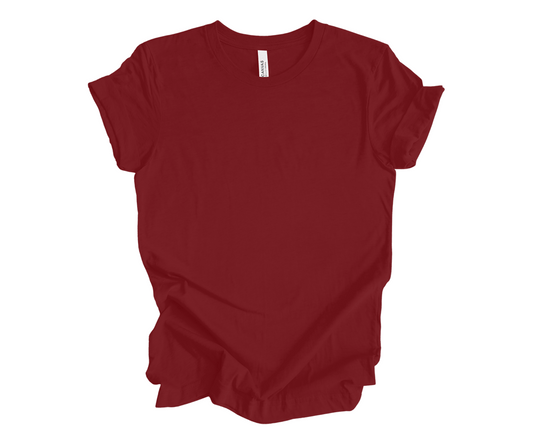 BELLA+CANVAS® Unisex Jersey Short Sleeve Tee | Cardinal