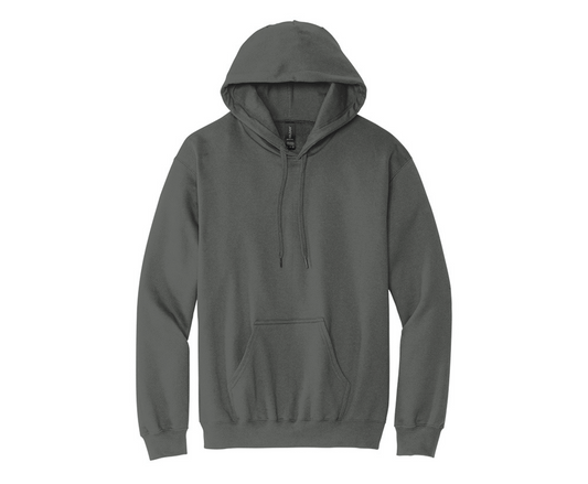 Gildan® Softstyle® Pullover Hooded Sweatshirt | Charcoal
