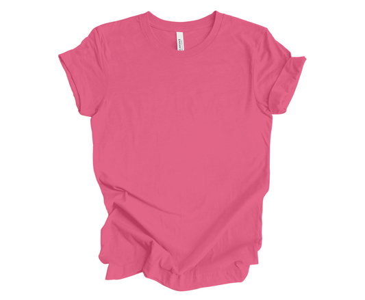 BELLA+CANVAS® Unisex Jersey Short Sleeve Tee | Charity Pink