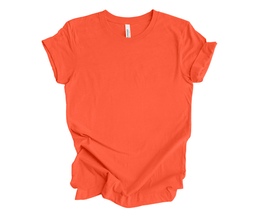 BELLA+CANVAS® Unisex Jersey Short Sleeve Tee | Coral