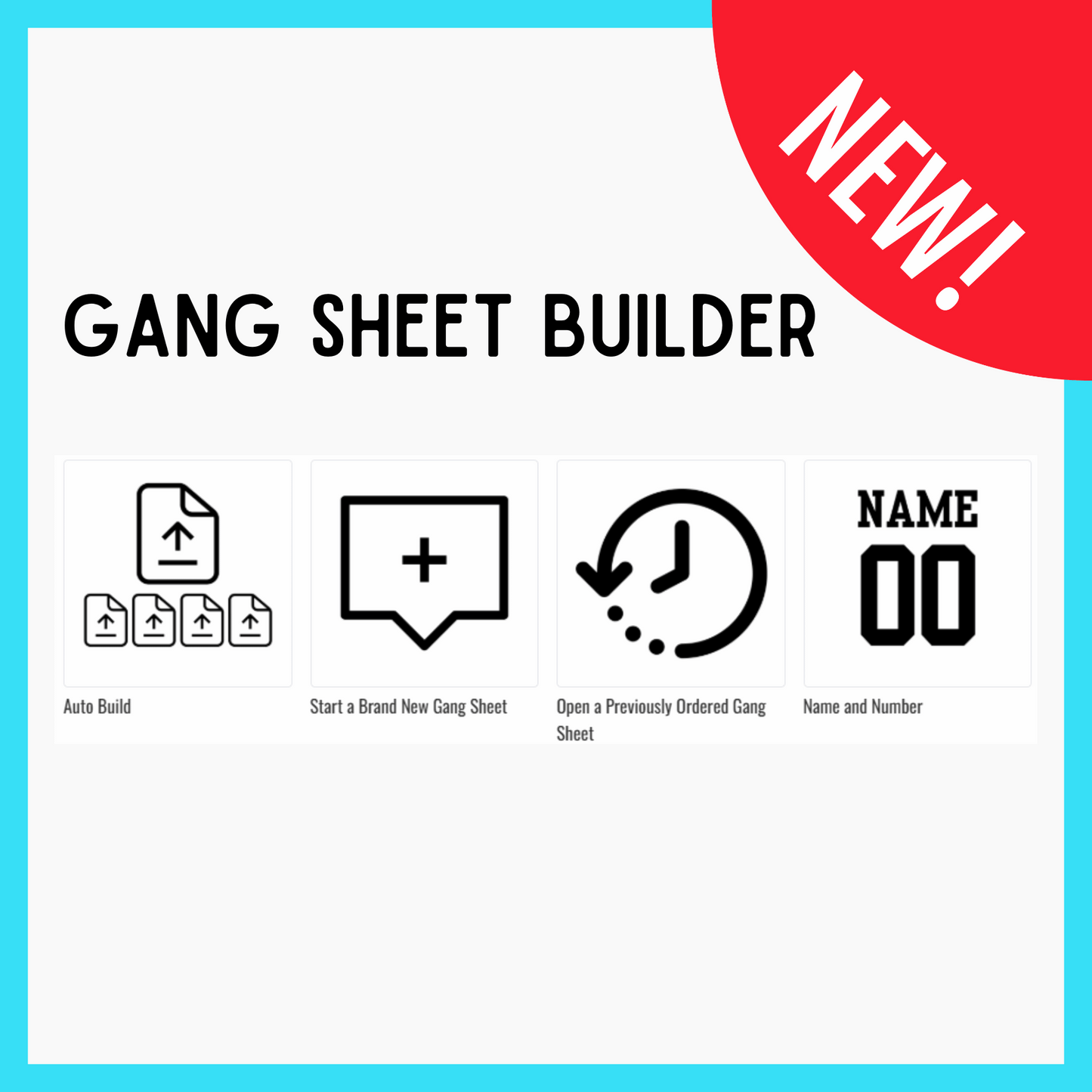 New Gang Sheet Builder