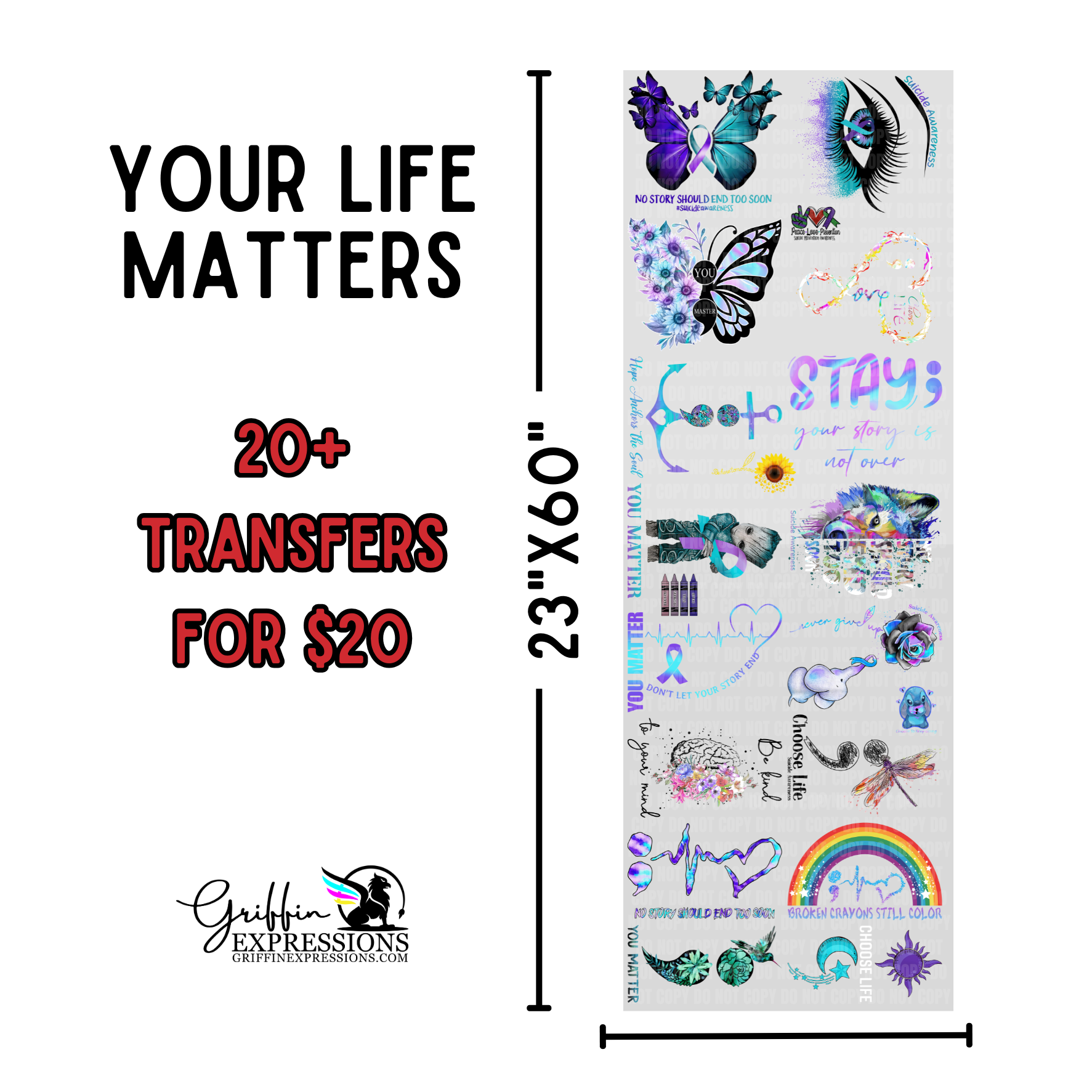 Dollar Deals | Your Life Matters - Griffin Expressions