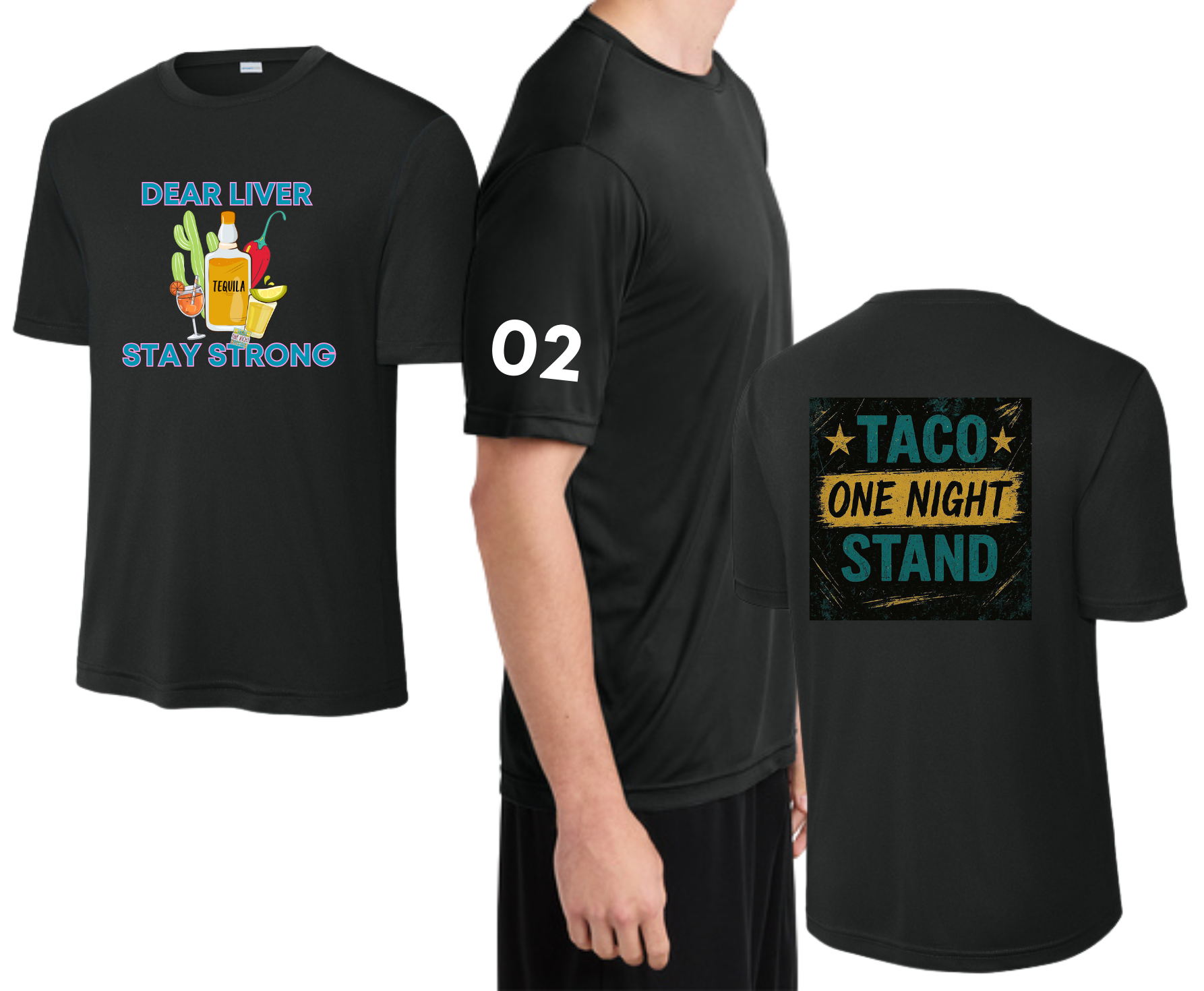 Dear Liver | One Night Taco | Short Sleeve - Griffin Expressions