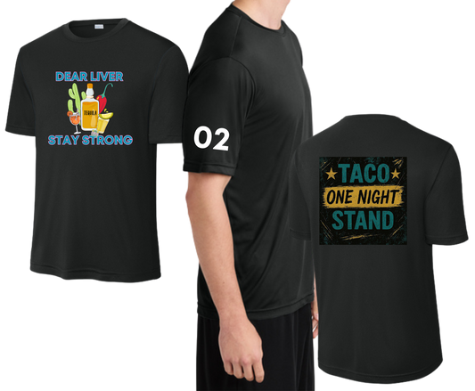 Dear Liver | One Night Taco | Short Sleeve - Griffin Expressions