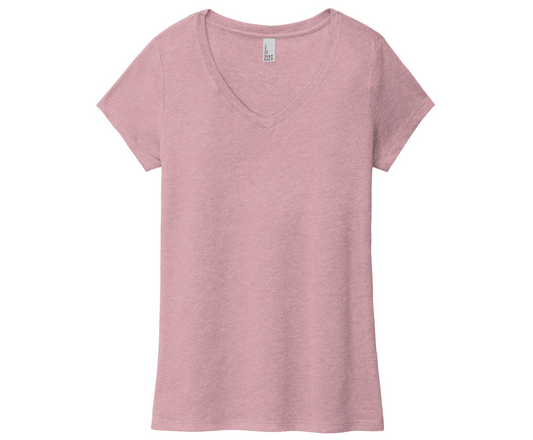 District ® Women’s Perfect Tri ® V-Neck Tee | Heathered Lavender