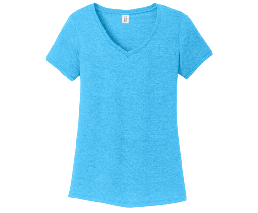 District ® Women’s Perfect Tri ® V-Neck Tee | Turquoise Frost
